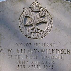 CW Kelsey-Wilkinson: Headstone